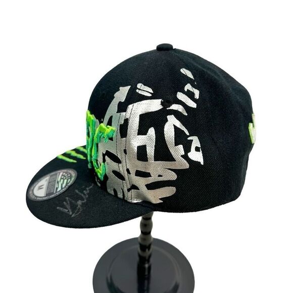 Old Glory Original Monster Washington DC Power City Fitted Hat Size M Signed - Picture 5 of 12